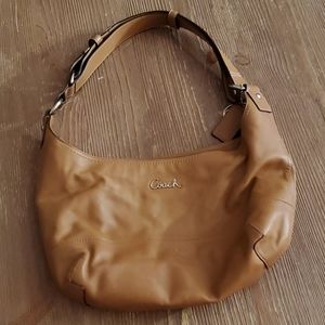 Coach Leather Hobo Bag